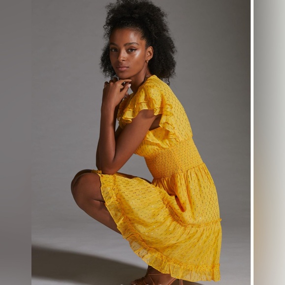 Shoshanna Marigold Dress - Picture 4 of 10